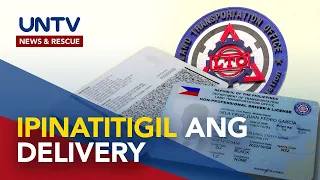 Delivery ng driver’s license card supply, ipinatitigil ng korte; restraining order, iaapela ng LTO