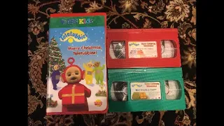 Opening And Closing To Teletubbies: Merry Christmas Teletubbies! 1999 VHS (2 Tape-Set)