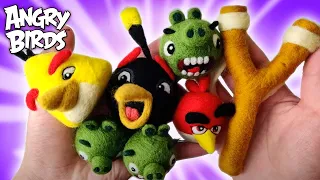Angry Birds Slingshot Stories But As Needlefelt Wool Art ✨