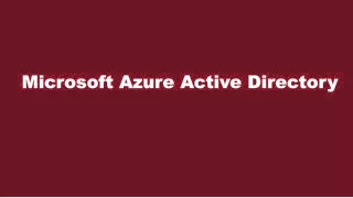 Architecting Active Directory Federation Across Office 365, Azure and On Premises IT