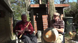 Paradiya joining the birds with Kora and Bansuri