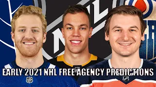 EARLY NHL Free Agency Predictions 2021 | Top 30 UFA Landing Spots