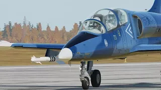 DCS World. Л-39. Полет по кругу. Полет взону на ПП и СП