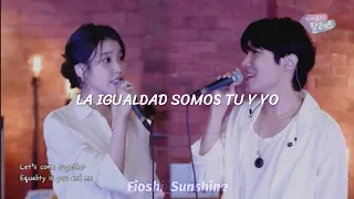 J-Hope x IU '= (Equal Sing)' Live; sub español.