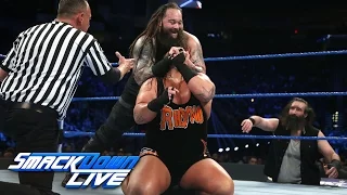 Heath Slater & Rhyno vs. Wyatt Family - SmackDown Tag Team Title Match: SmackDown LIVE, Dec. 6, 2016