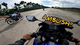 TEST RUN ( YAMAHA R3 REMAP ECU, ALL STOCK ENGINE VS. RFI LOADED )