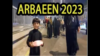 Arbaeen Walk 2023 Day 1 | walk with me from Najaf to Karbala| Arbaeen Walk 2023| حرم علی ابن ابیطالب