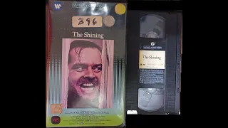Closing to The Shining 1981 VHS