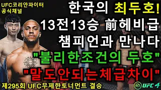 UFC 결승 - 최두호 vs. 시릴 간 | 제295회 무제한급 토너먼트