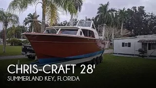 [SOLD] Used 1960 Chris-Craft Constellation in Summerland Key, Florida