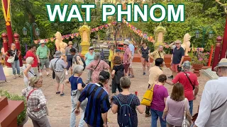 Evening Walk @Wat Phnom Penh 2023 & More - Cambodia Trip 2023