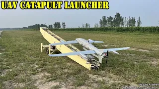 Industrial Air Catapult for UAV 30-85kg Weight RTF