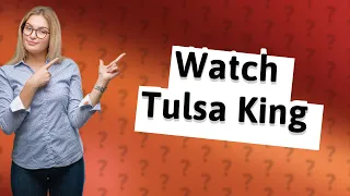 Where can I watch Tulsa King Norway?