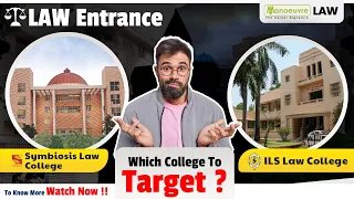 Symbiosis Law School (SLS Pune) VS ILS Pune | Which One Is The Best ?? | Watch Now | #law