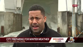 Cincinnati preparing for winter weather