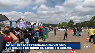 Acompanhe a cobertura especial do velório de Marília Mendonça