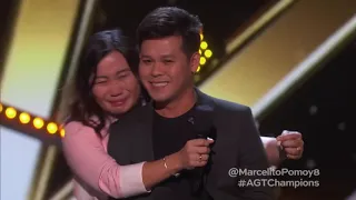 WOW! Marcelito Pomoy Sings "The Prayer" With DUAL VOICES! - America's Got Talent: The Champions