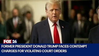 Trump faces contempt charges