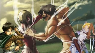 Shingeki No Kyojin AMV - Eren Vs Annie (titans) HD