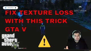 How To FIX Texture Loss in GTA 5 FIVEM