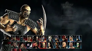 Mortal Kombat Vs DC Universe [Xbox One X] - Arcade Mode - Baraka