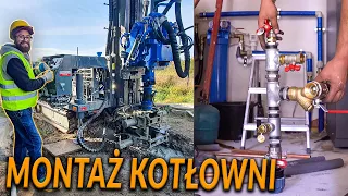 PRACA INSTALATORÓW I WIERTACZY - zarobki przy montażu kotłowni | DO ROBOTY