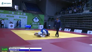 66 kg Аджамов О Бурмистров А 24 11 2018 Т1 ПЕРВЕНСТВО РОССИИ по ДЗЮДО, НАЗРАНЬ 2018