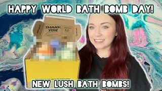 Happy World Bath Bomb Day!! Lush Have Sent Us Some Bath Bombs!