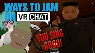 Jam Sessions On VRChat (Guitar + Singing + Beatboxing with other musicians!)