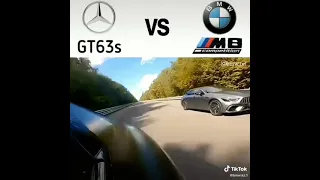 #Mercedes GT63s vs #BMW M8