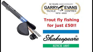 Shakespeare Sigma Combo review - Trout fly fishing for just £50!!