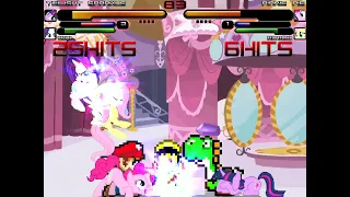 M.U.G.E.N: Team Twilight Sparkle Vs Team Pinkie Pie