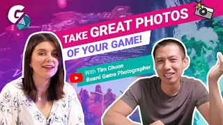 [ENG] Take great photos of your game! 📸 With Tim Chuon, board game photographer | Game On Tabletop