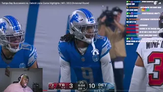 JuJuReacts To Tampa Bay Buccaneers vs Detroit Lions | Full Game Highlights Divisional Round