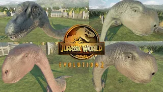 All 13 Dreadnoughtus Skins - Jurassic world evolution 2