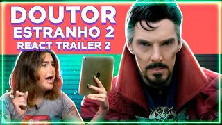 WANDA, DOUTOR ESTRANHO E A VOZ MISTERIOSA! React Trailer Multiverso da Loucura | Alice Aquino