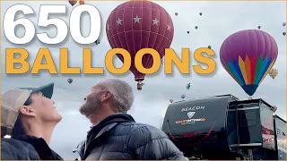 Albuquerque 50th Balloon Fiesta |  RV Full Time Living | EP37