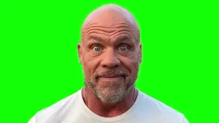 Kurt Angle staring meme green screen
