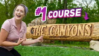 Playing The NUMBER ONE Course in Illinois!! | The Canyons at Dellwood Park