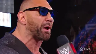 Batista: GIVE ME WHAT I WANT!