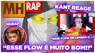 KANT REAGINDO AO VIBE ZABUZA (ANIMES) DO MHRAP EM LIVE! | KANT REACT VIBE ZABUZA MHZIN - GEEK HITS