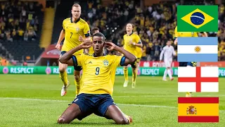 NÄR SVERIGE CHOCKAR STORA NATIONER I FOTBOLL #3