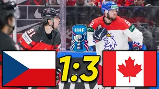 ČESKO vs KANADA | 1:3 | Mistrovství světa v hokeji 2023 | SESTŘIH