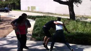 Crackhead fight