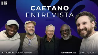 Caetano Veloso entrevista Kleber Lucas, Leonardo Gonçalves, AD Junior e Juliano Spyer