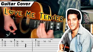 Love Me Tender / Elvis Presley — Acoustic Guitar Cover (w/tabs)