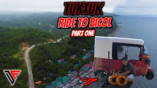 Napasabak Agad sa Akyatan ang TukTuk | Bajaj RE RIDE TO BICOL Part 1 | Shih Fa Tires