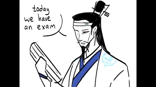 [MDZS meme animatic] That one exam day in Cloud Recesses #shorts #mdzs #meme (repost)