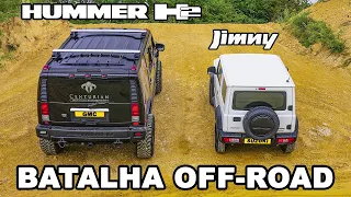 Hummer H2 vs Suzuki Jimny: OFF-ROAD!