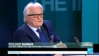 Manuel Valls "sous influence juive" : Roland Dumas persiste et signe sur France 24